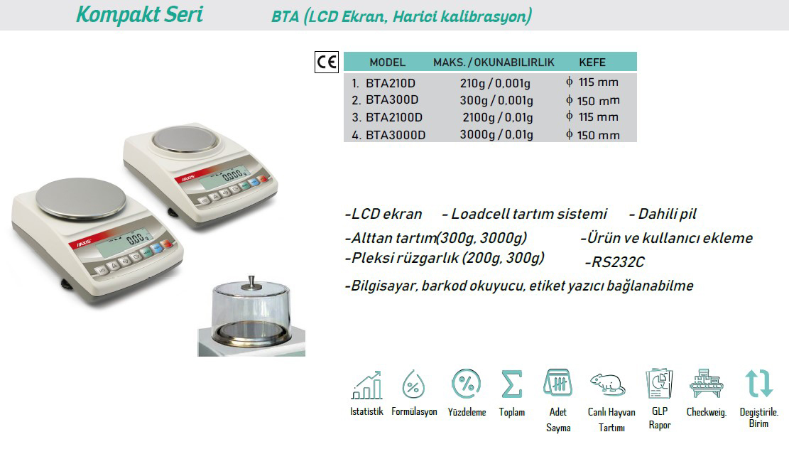 BTA - Hassas Teraziler